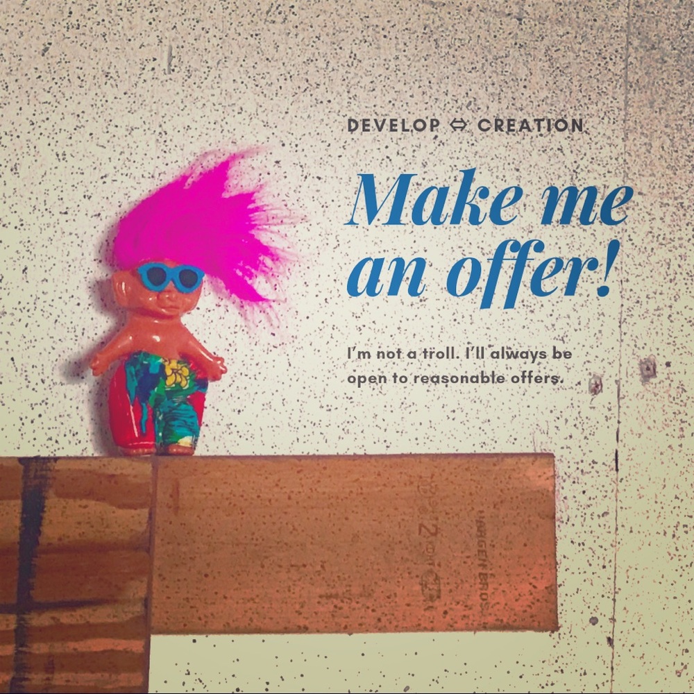 Make me an offer!